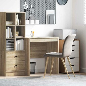 Bureau Sonoma Eiken 70x50x76 cm Gelaagd Hout 1