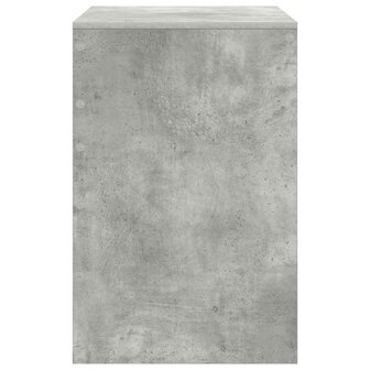Bureau Betongrijs 70x50x76 cm Gelaagd Hout 4