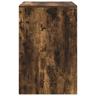 Bureau Gerookt Eiken 70x50x76 cm Gelaagd Hout 4