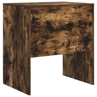 Bureau Gerookt Eiken 70x50x76 cm Gelaagd Hout 5