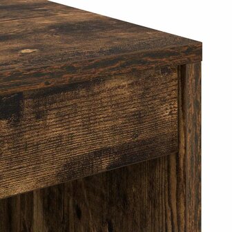 Bureau Gerookt Eiken 70x50x76 cm Gelaagd Hout 6