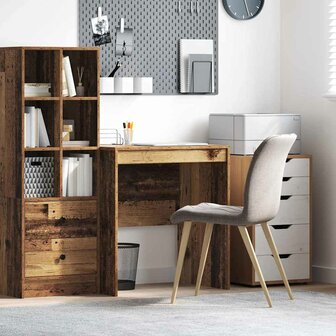 Bureau van Oud Hout 70x50x76 cm Gelaagd Hout 1