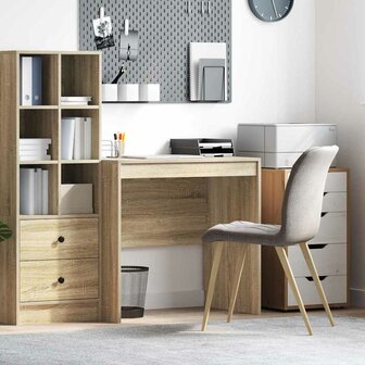 Bureau Sonoma Eik 80x50x76 cm Hout 1