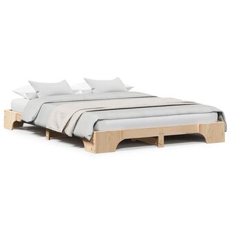 Bedframe 150x200 cm van Massief Grenenhout 3