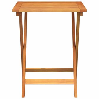 Opvouwbare Tuintafel Vierkant 60x60x72 cm Massief Acaciahout 3