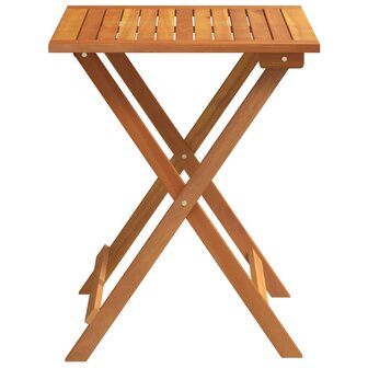 Opvouwbare Tuintafel Vierkant 60x60x72 cm Massief Acaciahout 4