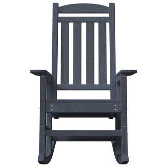 Tuin Schommelstoel Marineblauw 70x92x108 cm HDPE 3