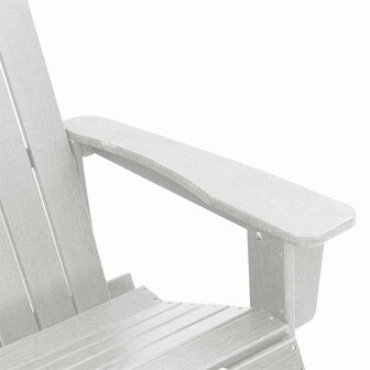 Adirondack Schommelstoel Wit 73,5x92x90 cm HDPE 6