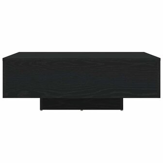 Salontafel met LED-verlichting 85x55x31 cm zwart eikenkleurig 5