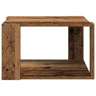 Salontafel Oud Hout 51.5x51.5x30 cm Hout 4