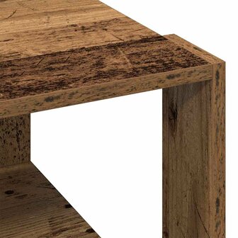 Salontafel Oud Hout 51.5x51.5x30 cm Hout 7