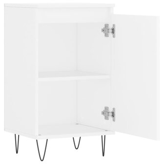 Dressoir 40x35x70 cm bewerkt hout wit 6