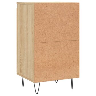 Dressoir 40x35x70 cm bewerkt hout sonoma eikenkleurig 8