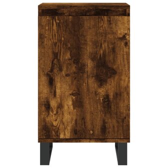 Dressoir 40x35x70 cm bewerkt hout gerookt eikenkleurig 5