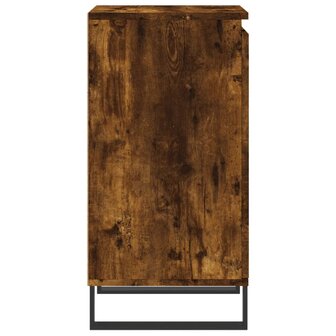 Dressoir 40x35x70 cm bewerkt hout gerookt eikenkleurig 7