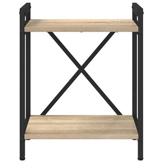 Boekenkast Sonoma eiken 40 x 30 x 48.5 cm Bewerkt hout 4