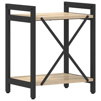 Boekenkast Sonoma eiken 40 x 30 x 48.5 cm Bewerkt hout 6