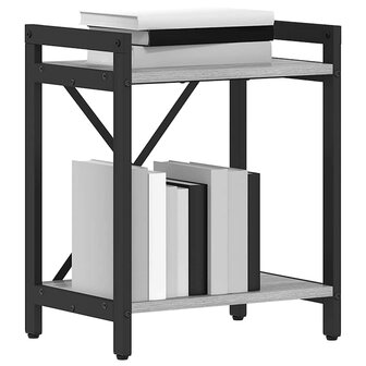 Boekenkast Grijs sonoma 40 x 30 x 48.5 cm Bewerkt hout 2