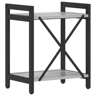 Boekenkast Grijs sonoma 40 x 30 x 48.5 cm Bewerkt hout 6