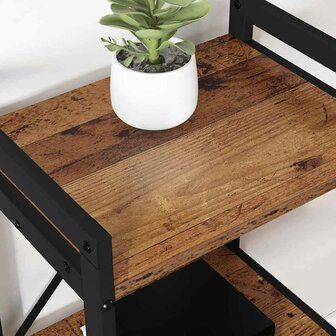 Boekenkast Oud hout 40 x 30 x 48.5 cm Bewerkt hout 3