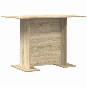 Eettafel 10x60x75 cm bewerkt hout sonoma eikenkleurig 6