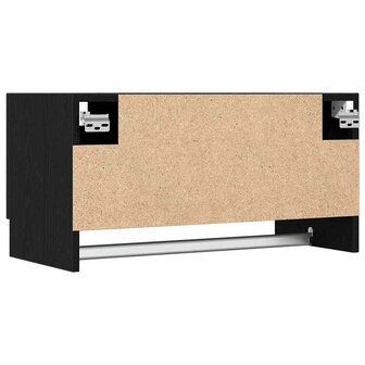 Kledingkast 70x32,5x35 cm bewerkt hout zwart eikenkleurig 6