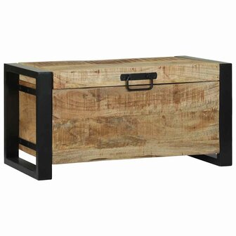 Opbergkisten 60x30x30cm van Massief Mangohout en Metaal 1