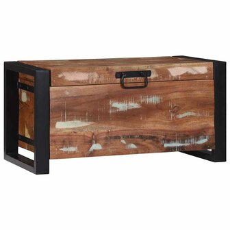 Opbergkisten 60x30x30cm van Massief Gerecycled Hout en Metaal 1