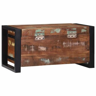 Opbergkisten 60x30x30cm van Massief Gerecycled Hout en Metaal 6