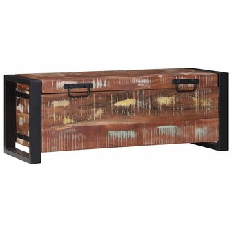 Opbergkisten 80x30x30cm van Massief Gerecycled Hout en Metaal 1