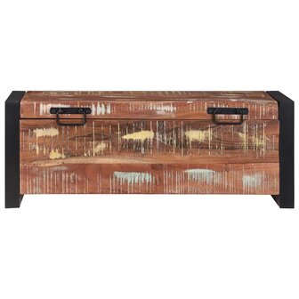 Opbergkisten 80x30x30cm van Massief Gerecycled Hout en Metaal 4