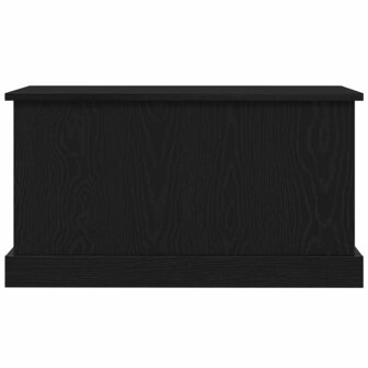 Opbergkist 70x40x38 cm bewerkt hout zwart eikenkleurig 6