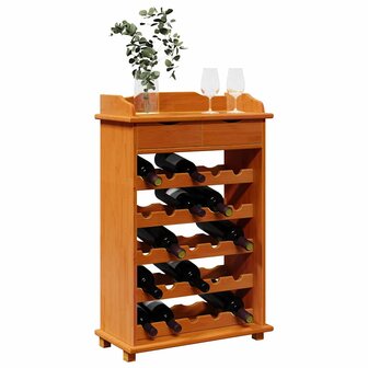 wijnrek 90x60x30 cm van massief grenenhout 2