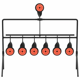 Schietdoel Zwart 40 x 34 x 53 cm Staal 3