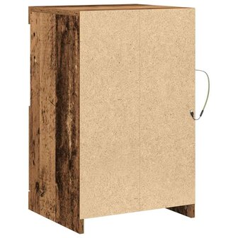 Bijzetkast 2 pcs Oud hout 41 x 37 x 67 cm Bewerkt hout 8