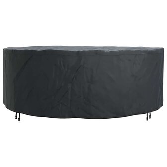 Buitenmeubelhoes Zwart 244 x 244 x 105 cm 420D oxford stof 4