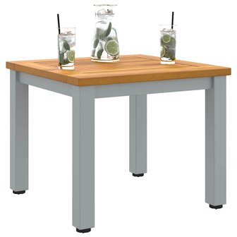 Tuin Bijzettafel 45x45x38 cm Van Massief Acacia Hout 3