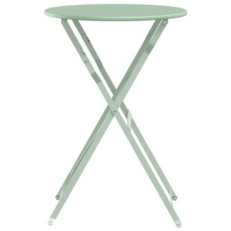 Bistrotafel Licht munt &Oslash;50x71 cm Poedercoating staal 5