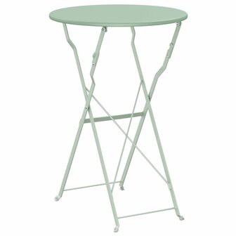 Bistrotafel Licht munt &Oslash;50x71 cm Poedercoating staal 6