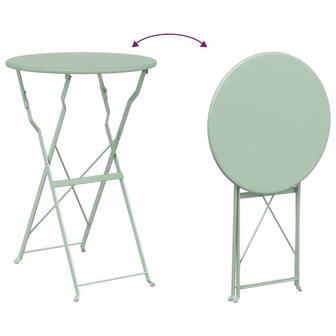 Bistrotafel Licht munt &Oslash;50x71 cm Poedercoating staal 9