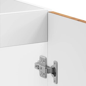 Keukenkast 2 pcs Bruin 80 x 46 x 81.5 cm Bewerkt hout 6