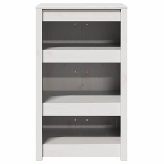 Keukenkast met plank Wit 55 x 55 x 92 cm Massief grenenhout 5