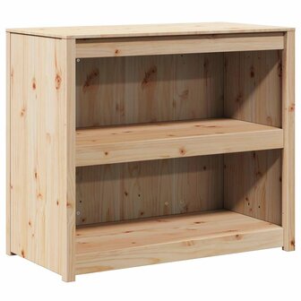 Keukenkast met plank Bruin 106 x 55 x 92 cm Massief grenenhout 2