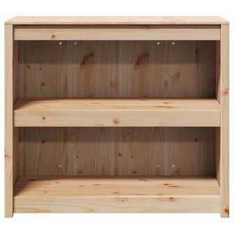 Keukenkast met plank Bruin 106 x 55 x 92 cm Massief grenenhout 5