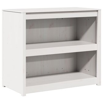 Keukenkast met plank Wit 106 x 55 x 92 cm Massief grenenhout 2