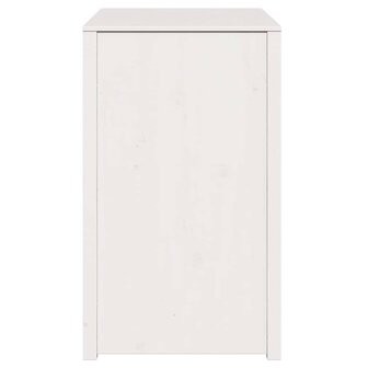 Keukenkast met plank Wit 106 x 55 x 92 cm Massief grenenhout 6