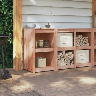 Keukenkast met plank Bruin 55 x 55 x 92 cm massief douglas 4