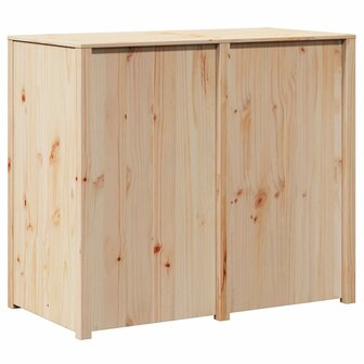 Keukenkast met plank Bruin 106 x 55 x 92 cm Massief grenenhout 7