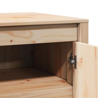 Keukenkast met plank Bruin 106 x 55 x 64 cm Massief grenenhout 9