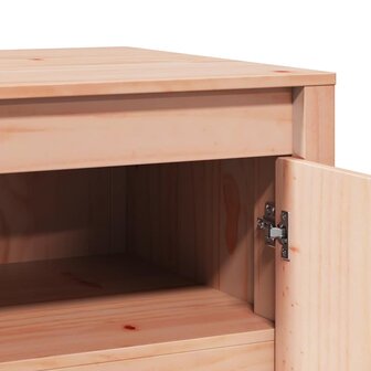Keukenkast met plank Bruin 106 x 55 x 64 cm Massief grenenhout 9